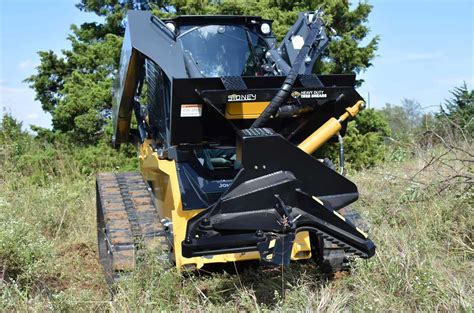 homemade skid steer shear|skid steer mounted tree shear.